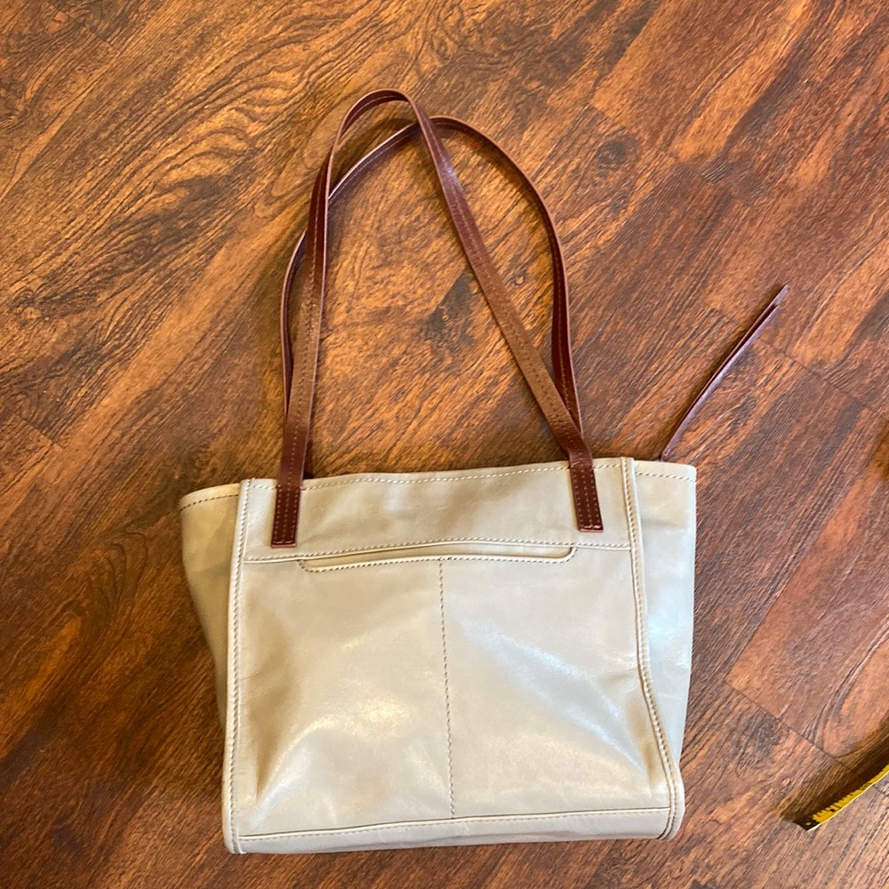 Hobo Tote Double Strap Leather Bag